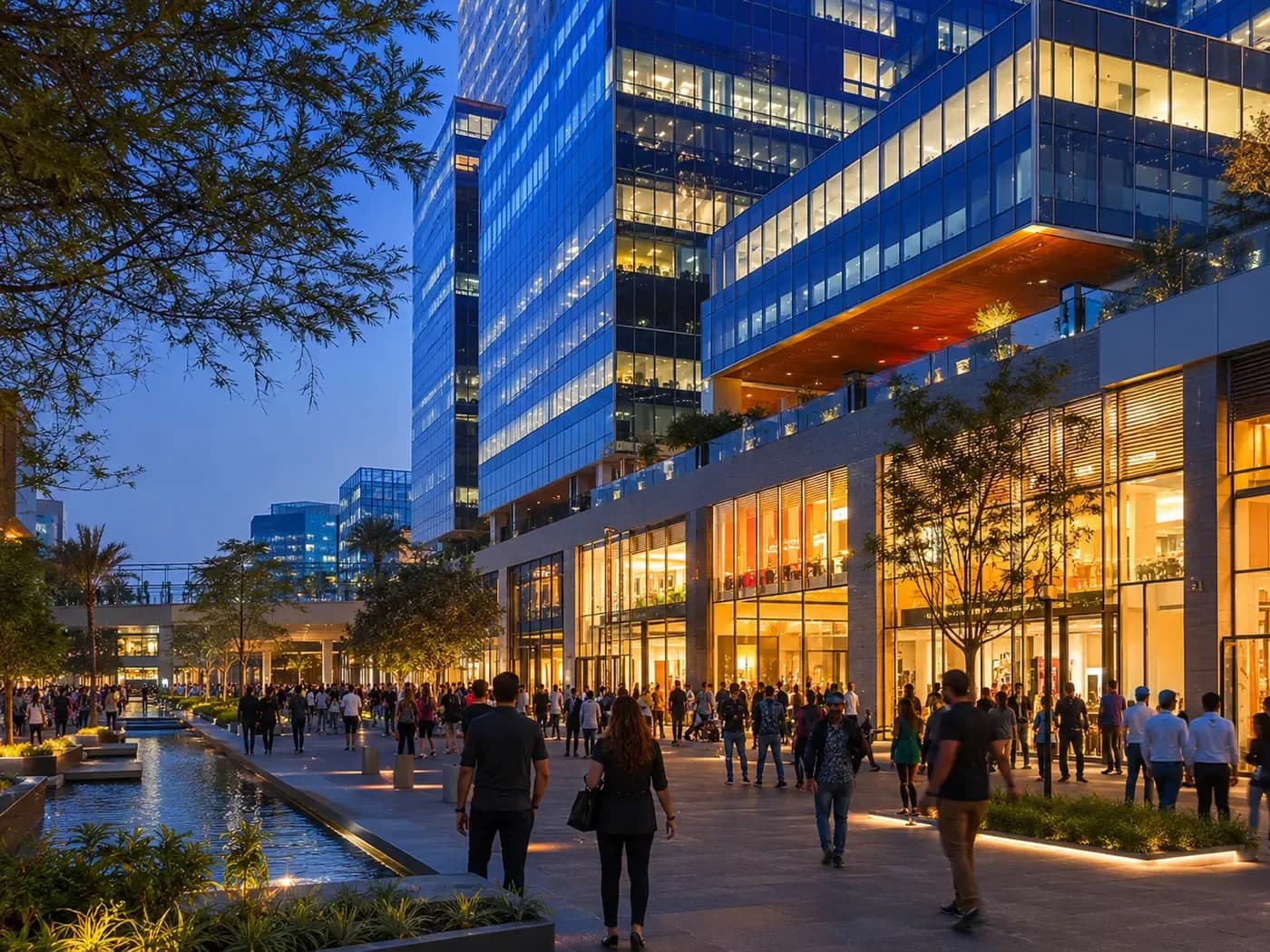 Illustrative image of a commercial project, not a photograph of Raheja Trinity