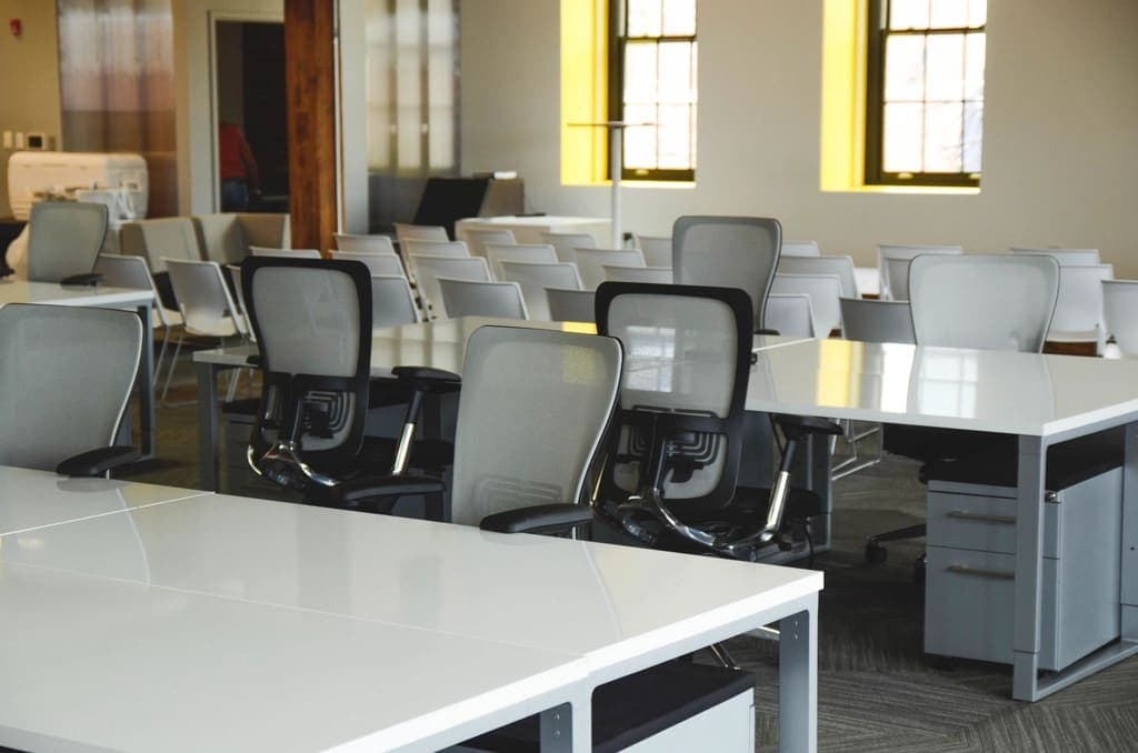 A modern office floor